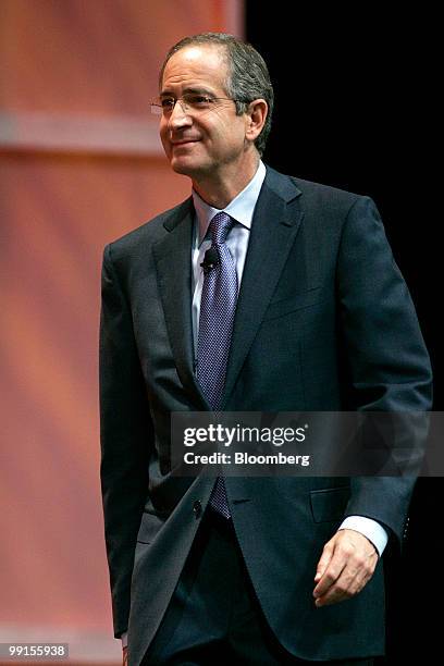 Brian Roberts, chairman and chief executive officer of Comcast Corp., arrives at The Cable Show 2010, hosted by the National Cable &...