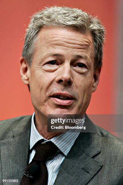 Jeffrey Bewkes, chairman and chief executive officer of Time Warner Inc., speaks during The Cable Show 2010, hosted by the National Cable &...