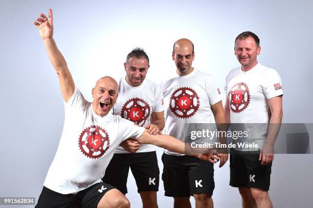 Team Katusha 2016 Bosio Claudio / Melini Marco / Dekhtyar Sergiy / Casado Oier / Mechanic Mecanicien Mekanieker, Equipe Ploeg /Tim De Waele