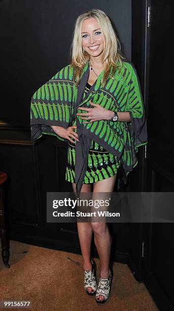 Noelle Reno attends the launch party for Z by Zandra Rhodes on May 12, 2010 in London, England.