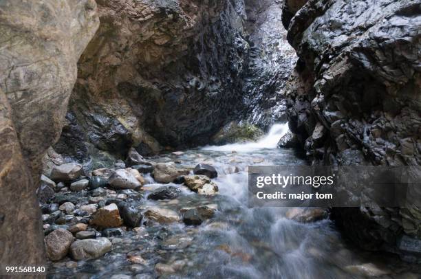 zapata falls - the alcove - alcove stock pictures, royalty-free photos & images