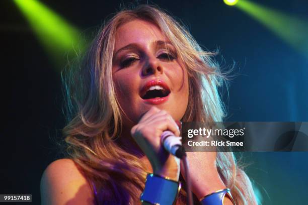 Diana Vickers performs on stage at Scala on May 12, 2010 in London, England.