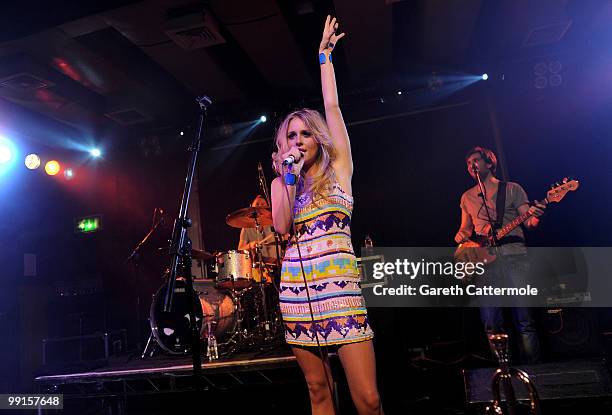 Diana Vickers performs at Scala on May 12, 2010 in London, England.