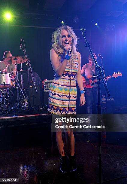 Diana Vickers performs at Scala on May 12, 2010 in London, England.