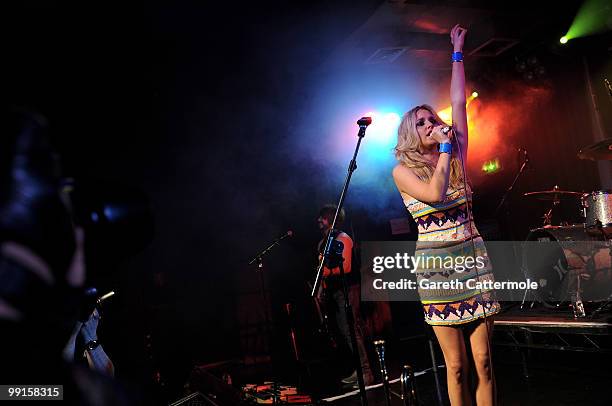 Diana Vickers performs at Scala on May 12, 2010 in London, England.