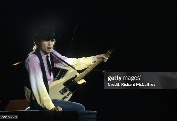 Tom Petty performs live at The Winterland Ballroom in 1976 in San Francisco, California.
