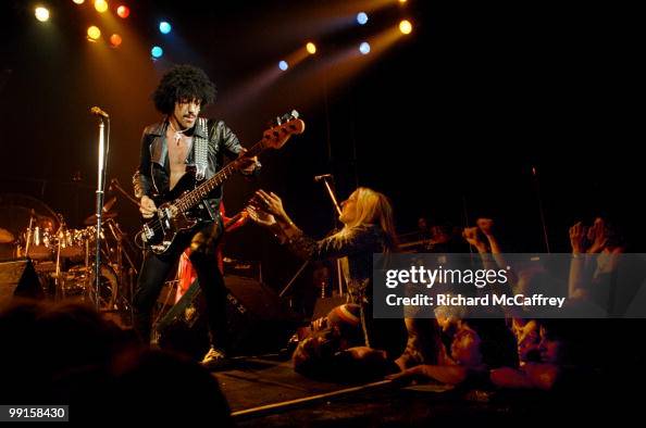 Phil Lynott Of Thin Lizzy Performs Live Phil Lynott Of Thin Lizzy Performs Live
