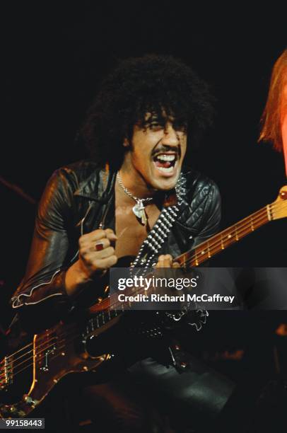 Phil Lynott Photos And Premium High Res Pictures Getty Images photo-of-phil-lynott-and-thin-lizzy-phil-lynott-performing-live