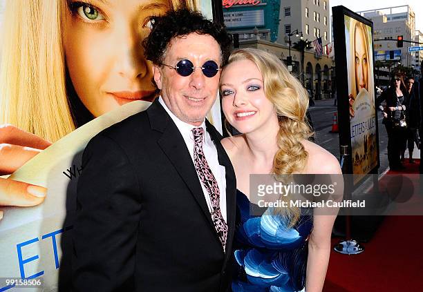 Producer Mark Canton and actress Amanda Seyfried arrive at the Los Angeles premiere of Summit Entertainment's "Letters to Juliet" at Grauman's...