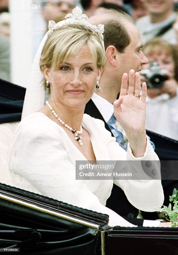Prince Edward and Sophie Wedding - June 19, 2005