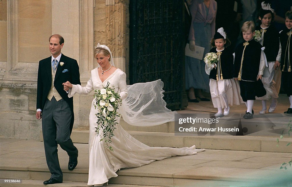 Prince Edward and Sophie Wedding - June 19, 2005