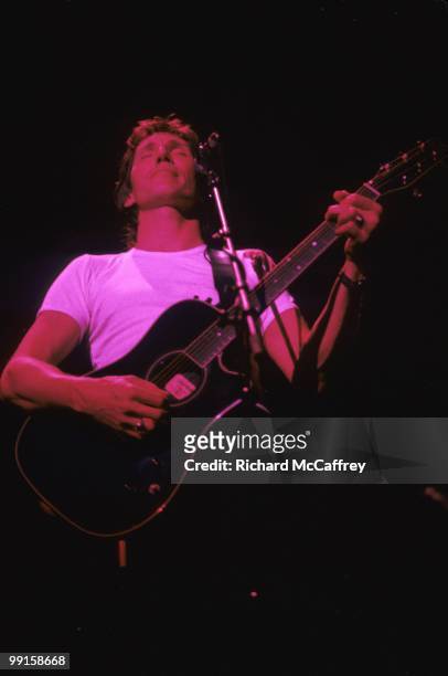 Roger Waters performs live at The Cow Palace circa 1983 in San Francisco, California.