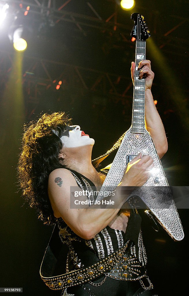 KISS Perform At Wembley Arena
