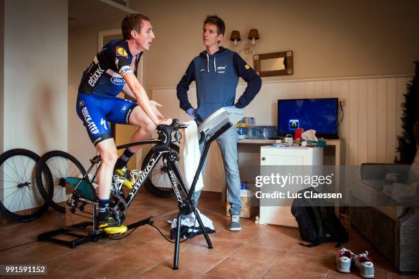 Team Etixx Quick-Step 2016Daniel Martin , Koen Pelgrim Dokter Doctor Medic, Testing, Equipe Ploeg /Tim De Waele