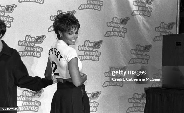 7th: Janet Jackson at the 12th Annual MTV Video Music Awards on September 7, 1995 at Radio City Music Hall in New York City, New York.