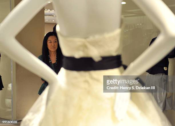 Designer Vera Wang attends the Vera Wang 20 Years 11 Dresses celebration at the Bloomingdale's 59th Street Store on May 12, 2010 in New York City.