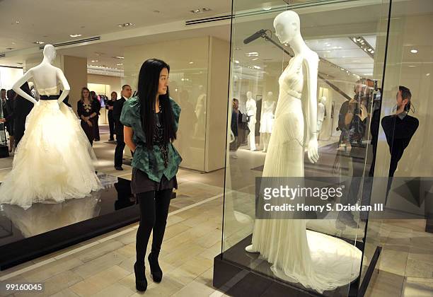 Designer Vera Wang attends the Vera Wang 20 Years 11 Dresses celebration at the Bloomingdale's 59th Street Store on May 12, 2010 in New York City.