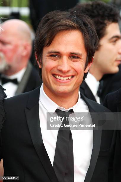 Actor Gael Garcia Bernal attends the Opening Night Premiere of 'Robin Hood' at the Palais des Festivals during the 63rd Annual International Cannes...