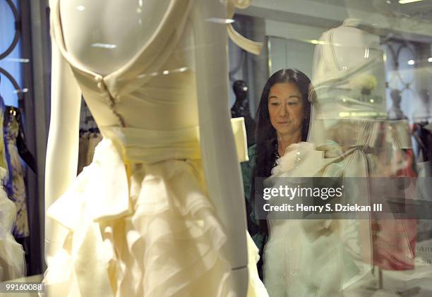 Designer Vera Wang attends the Vera Wang 20 Years 11 Dresses celebration at the Bloomingdale's 59th Street Store on May 12, 2010 in New York City.