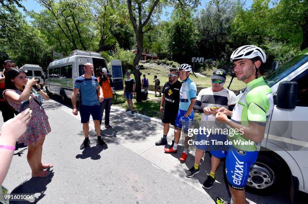 10Th Tour De San Luis 2016, Stage 3 Gaviria Fernando Green Leader Jersey, Contreras Rodrigo Blue Young Jersey, Potrero De Los Funes - La Punta, El...