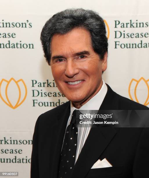 Personality Ernie Anastos attends the Bal du Printemps gala to benefit The Parkinson's Disease Foundation at The Pierre Hotel on May 12, 2010 in New...