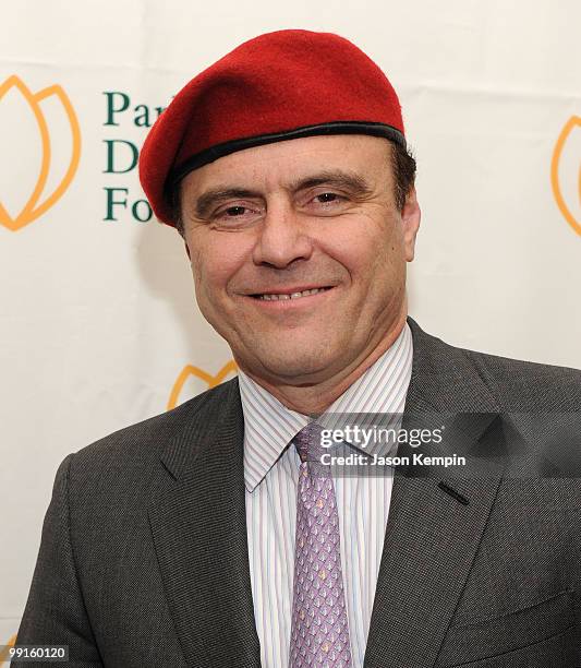 Radio personality Curtis Sliwa attends the Bal du Printemps gala to benefit The Parkinson's Disease Foundation at The Pierre Hotel on May 12, 2010 in...