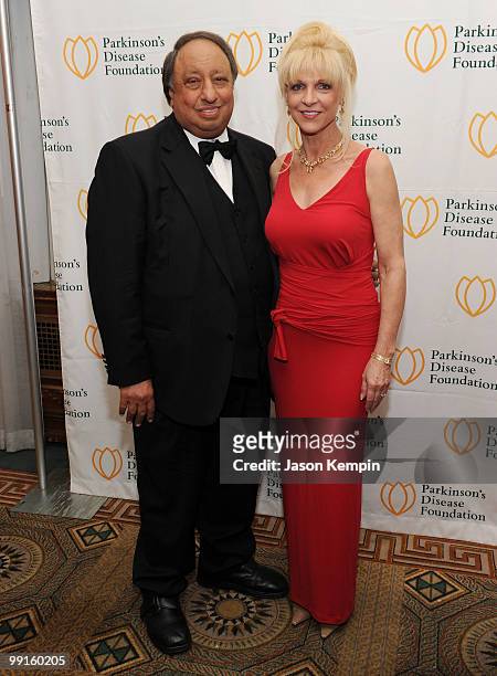John Catsimatidis and Margo Catsimatidis attend the Bal du Printemps gala to benefit The Parkinson's Disease Foundation at The Pierre Hotel on May...