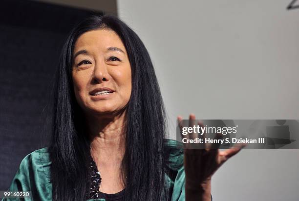 Designer Vera Wang attends the Vera Wang 20 Years 11 Dresses celebration at the Bloomingdale's 59th Street Store on May 12, 2010 in New York City.