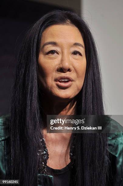 Designer Vera Wang attends the Vera Wang 20 Years 11 Dresses celebration at the Bloomingdale's 59th Street Store on May 12, 2010 in New York City.