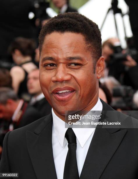 Cuba Gooding Jr. Attends the Opening Night Premiere of 'Robin Hood' at the Palais des Festivals during the 63rd Annual International Cannes Film...
