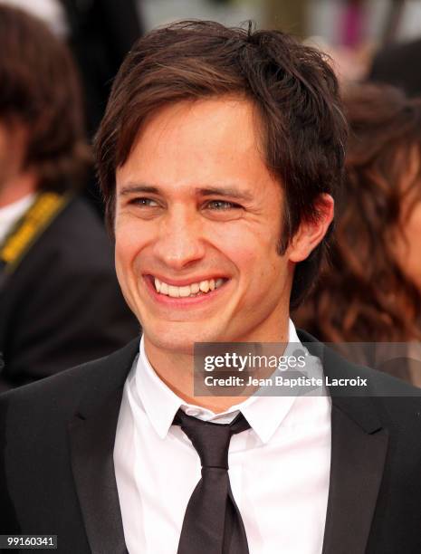 Gael Garcia Bernal attends the Opening Night Premiere of 'Robin Hood' at the Palais des Festivals during the 63rd Annual International Cannes Film...