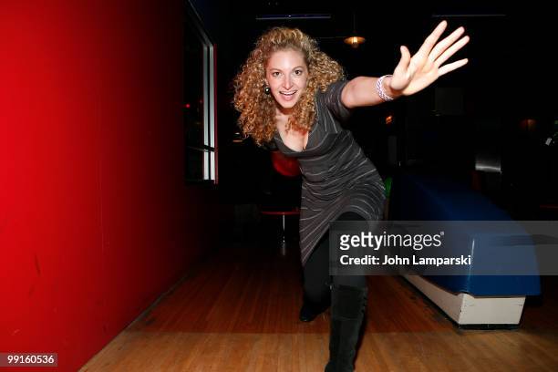 Lauren Molina attends the 1st anniversary of Broadway's "Rock of Ages" celebration at Carnival at Bowlmor Lanes on May 12, 2010 in New York City.