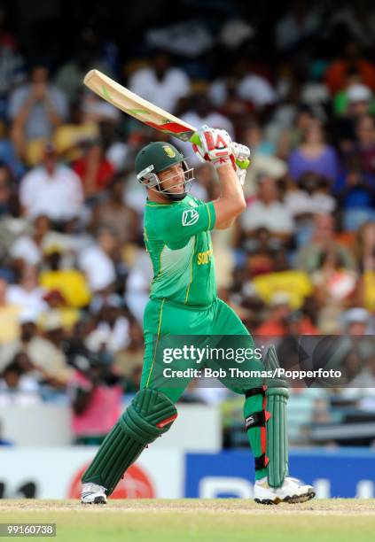 Jacques Kallis batting for South Africa during the ICC World Twenty20 Super Eight Match between England and South Africa played at the Kensington...