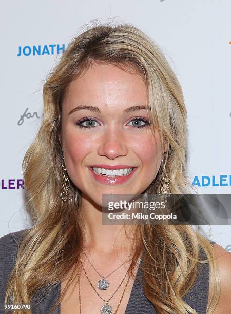 Actress Katrina Bowden attends the Jonathan Adler for 7 For All Mankind launch party at 7 For All Mankind on May 12, 2010 in New York City.