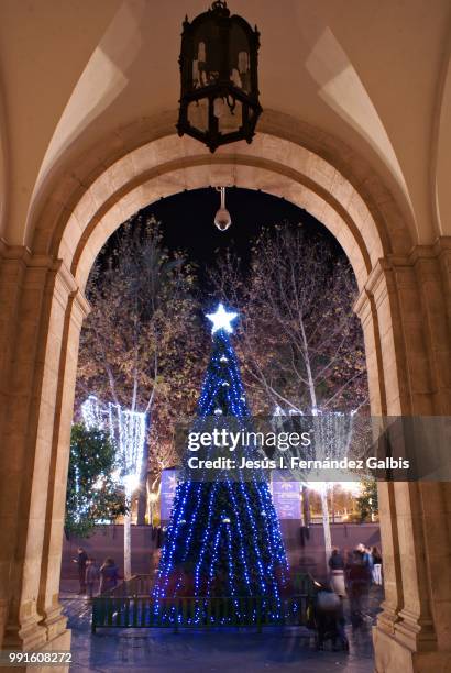 el arbol de navidad - arbol photos et images de collection