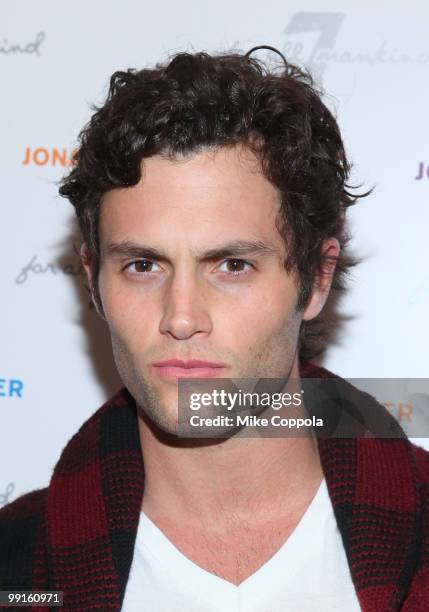 Actor Penn Badgley attends the Jonathan Adler for 7 For All Mankind launch party at 7 For All Mankind on May 12, 2010 in New York City.