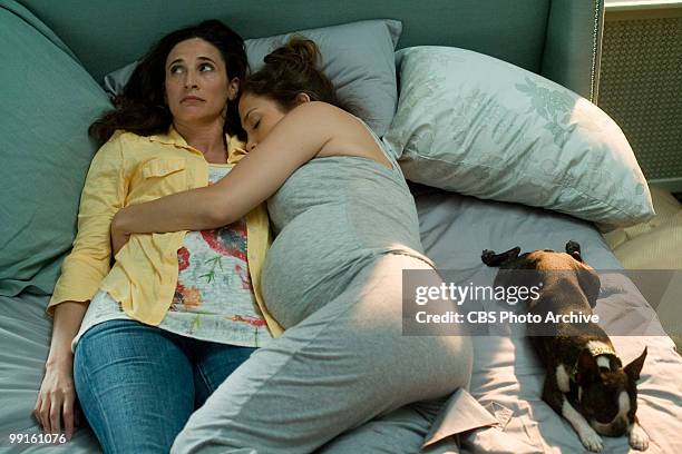 From left, Michaela Watkins as Mona and Jennifer Lopez as Zoe in CBS Films' "The Back-up Plan."