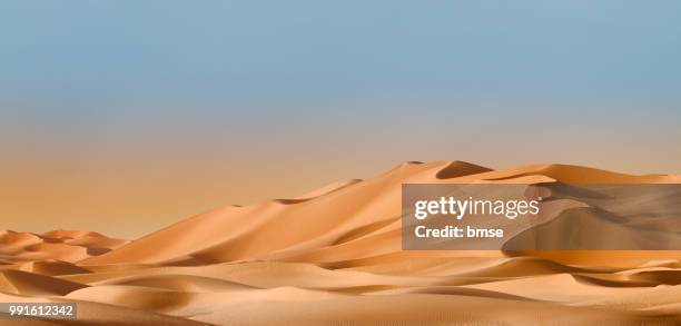 dunes - sahara　sunrise stock pictures, royalty-free photos & images