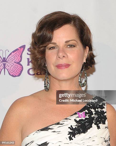 Actress Marcia Gay Harden attends the Solving Kids' Cancer Spring Benefit at the American Museum of Natural History on May 12, 2010 in New York City.