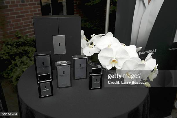 General view of atmosphere at the introduction of Antonio Banderas' new fragrance, "The Secret", and his first collection of photographs, "Secrets on...