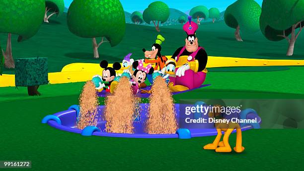 Donald of the Desert" - When Mickey and pals travel to the faraway desert to fetch sand for the Clubhouse sandbox, Donald discovers a magic lamp that...