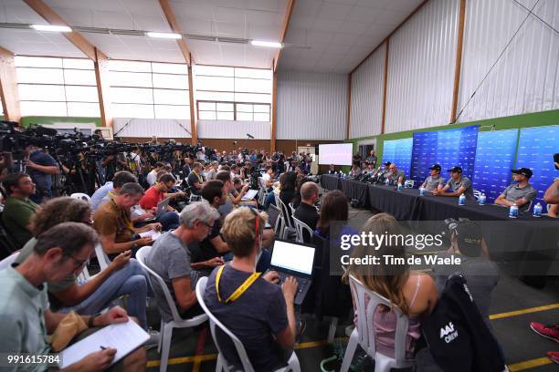 Christopher Froome of Great Britain / Egan Arley Bernal Gomez of Colombia Britain / Jonathan Castroviejo Nicolas of Spain Britain / Michal...