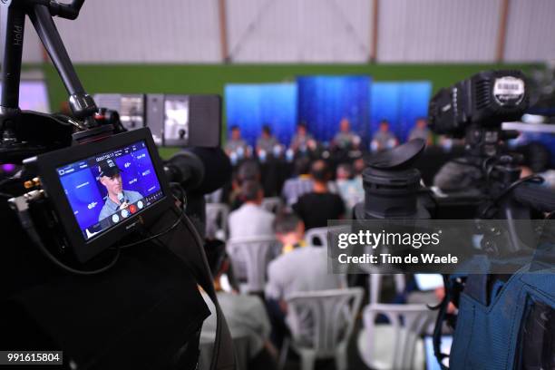 Christopher Froome of Great Britain / Egan Arley Bernal Gomez of Colombia Britain / Jonathan Castroviejo Nicolas of Spain Britain / Michal...