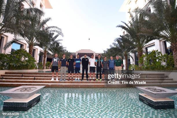 7Th Tour Of Oman 2016, Press Conferencekristoff Alexander / Romain Bardet / Richie Porte / Van Avermaet Greg / Daniel Martin / Boasson Hagen Edvald /...