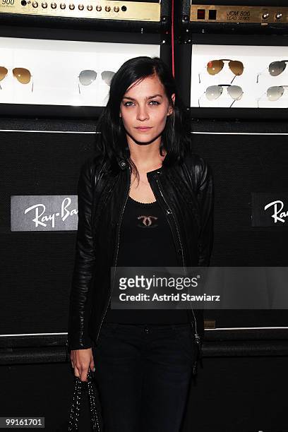 Leigh Lezark attends the Ray-Ban Aviator: The Essentials Event featuring Iggy Pop at Music Hall of Williamsburg on May 12, 2010 in New York City.