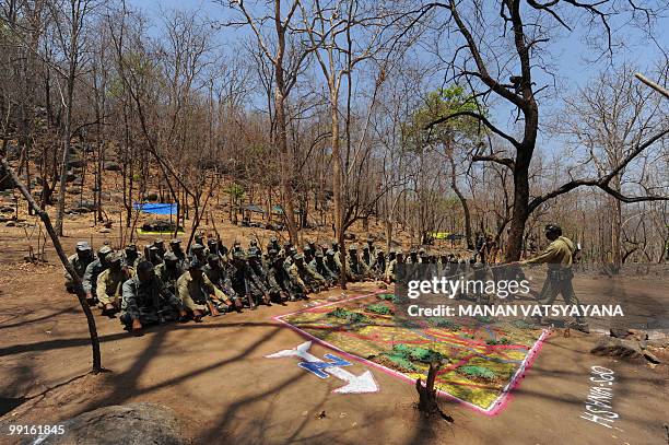 India-Maoist-unrest-military,FEATURE by Pratap Chakravarty Indian police commandos take part in an exercise at Combat Operating Base Arjun in Kanker...