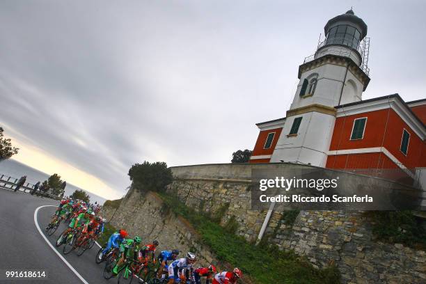 53Rd Trofeo Laigueglia 2016Illustration Illustratie, Peleton Peloton, Landscape Paysage Landschap, Sea Mer/ Capo Mele/ Laigueglia-Laigueglia / Tim De...