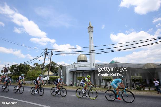 21Th Tour Langkawi 2016/ Stage 1Illustration Illustratie, Peleton Peloton, City Ville Stad Mosque Moskee /Landscape Paysage Landschap /Kangar -...