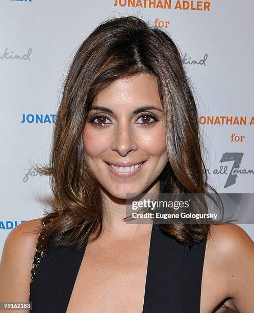 Jamie-Lynn Sigler attends the Jonathan Adler for 7 For All Mankind launch party at 7 For All Mankind on May 12, 2010 in New York City.