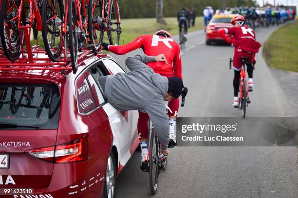 74Th Paris - Nice 2016, Stage 2/ Team Katusha Oier Casado Mecanic Mecanicien Mekanieker , Contres - Commentry / Pn Etape Rit / Tim De Waele